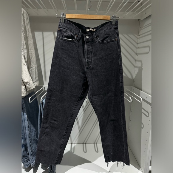 LEVI’S WEDGIE STRAIGHT JEAN (raw hem) - Picture 3 of 4